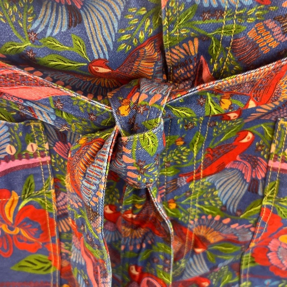 FARM Rio Multicolor Wide Leg Pants - Picture 7 of 11